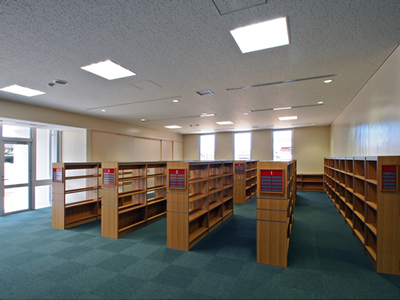 厚狭地区複合施設整備事業（主棟）１階開架閲覧室イメージ写真３