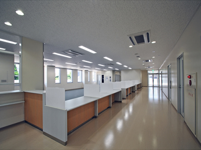 厚狭地区複合施設整備事業（主棟）１階市民窓口課イメージ写真