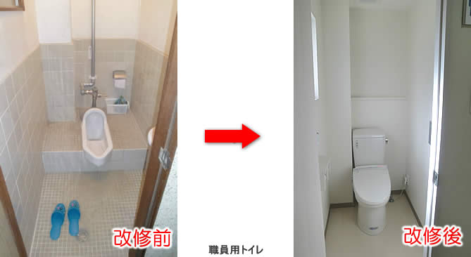 女性クリニックおがた職員用トイレイメージ写真