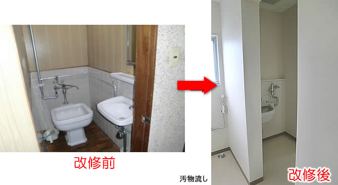 女性クリニックおがた汚物流しイメージ写真