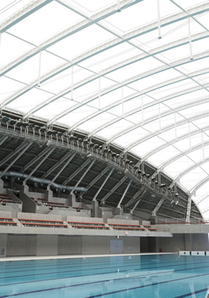 山口きらら博記念公園水泳プール2階ギャラリーイメージ写真