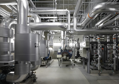 山口きらら博記念公園水泳プール機械室イメージ写真