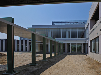 厚狭地区複合施設整備事業（主棟）渡り廊下イメージ写真