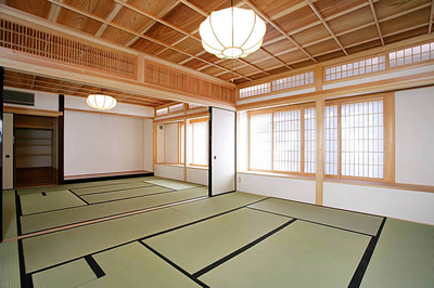 壇信徒会館客殿客間イメージ写真