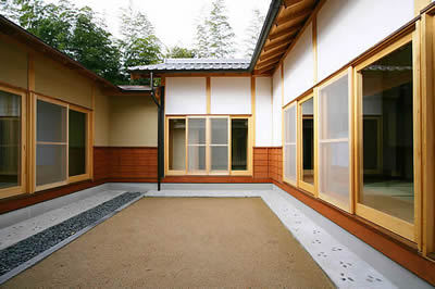 妙徳寺壇信徒会館客殿中庭イメージ写真