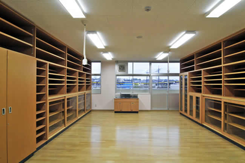 山口県立宇部総合支援学校実習棟2階美術準備室イメージ写真