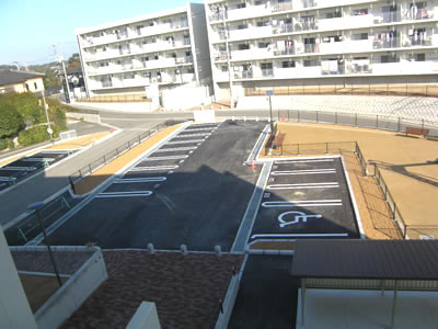 西宇部県営住宅駐車場イメージ写真１