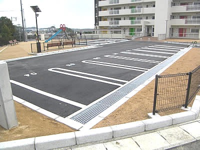 西宇部県営住宅駐車場イメージ写真２