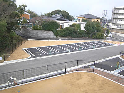 西宇部県営住宅西側駐車場イメージ写真