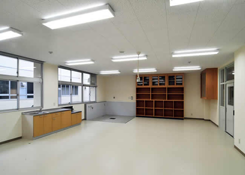 山口県立宇部総合支援学校実習棟1階介護福祉室イメージ写真1