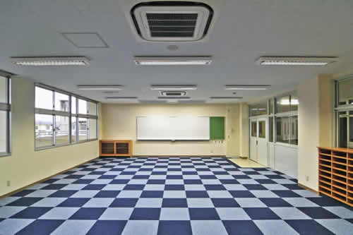 山口県立宇部総合支援学校実習棟2階OA実務室イメージ写真