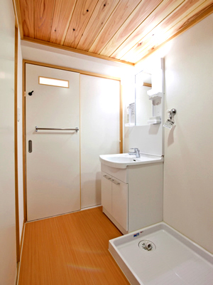 西宇部県営住宅Ｌ妻住戸洗面所イメージ写真