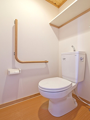 西宇部県営住宅L妻住戸便所イメージ写真