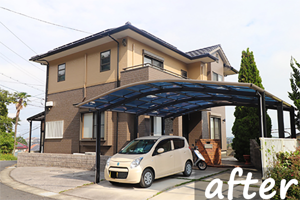 野原邸塗装後１
