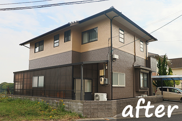 野原邸塗装後３