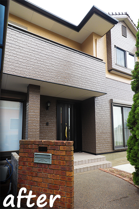 野原邸　塗装後