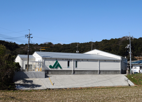 JA山口宇部厚東川支店外観南東面イメージ写真