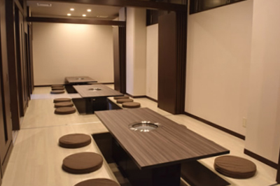 炭火焼.焼き肉 とさ屋新築工事　プライベートルーム１イメージ写真