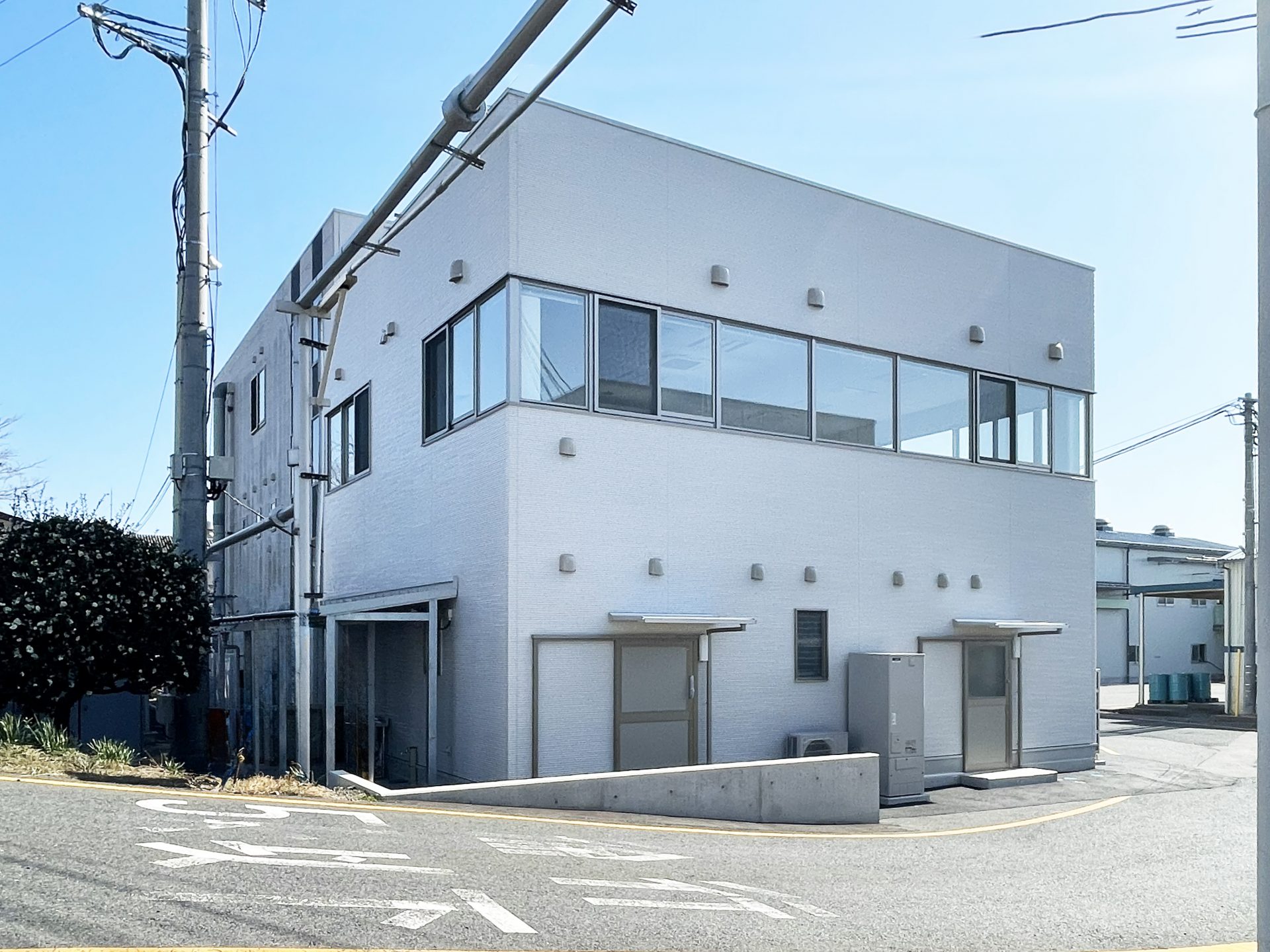 【建設】『大阪新薬株式会社』様 福利厚生棟の新築工事が完成しました。